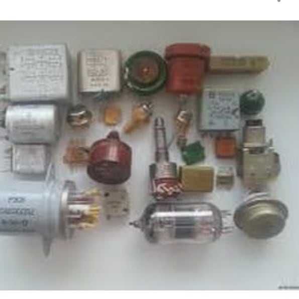 Радиодетал б/у плат,микросхем КМ, контакты от пускателей