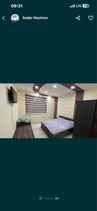 2-xonali uy ijara beriladi