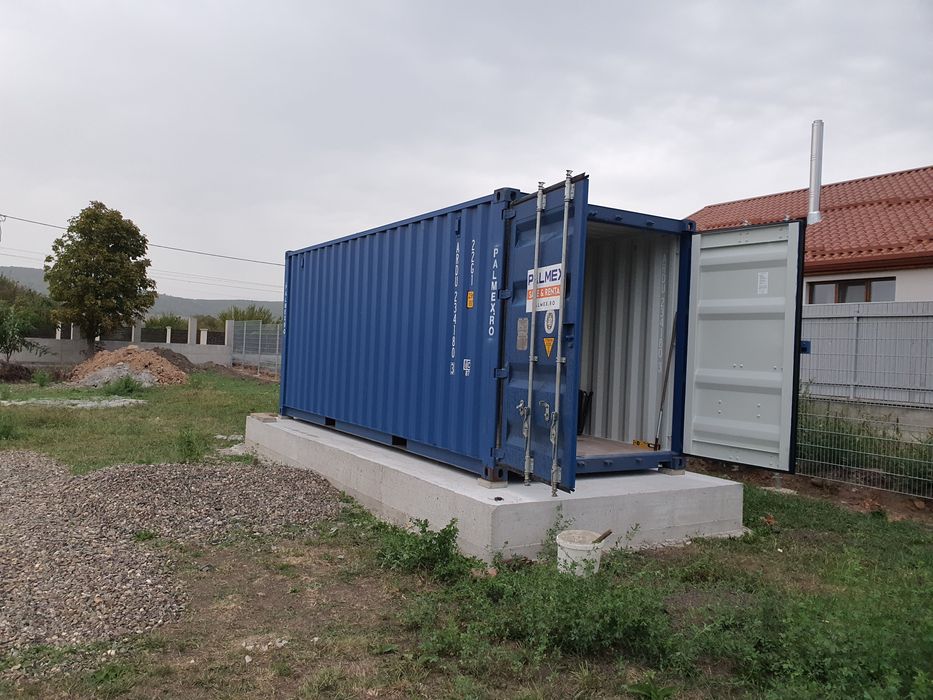 Proprietate 2950mp: Sosea DJ112, Imprejmuit + Container. Podu Oltului