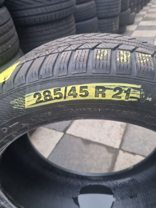 Anvelope iarna  2 bucăți 285 45 21 Continental  M+S