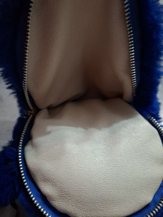 сумка в виде зайчика, синий цвет