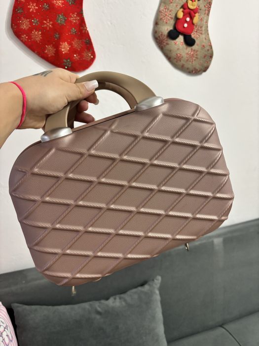 Мини чемоданчик сумка шол вместе с чемоданом