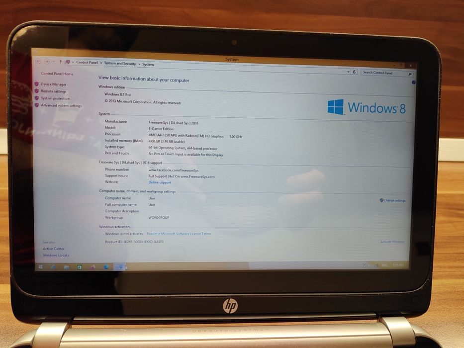 Мини лаптоп HP Pavillion