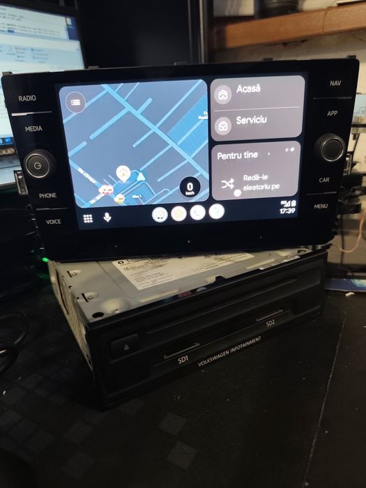 Navigație + Unitate Multimedia VW MIB2 5F Delphi – Display & Ramă, H