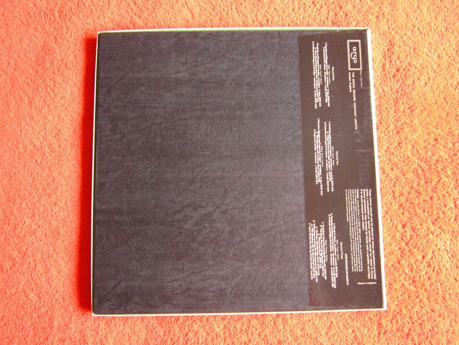 vinil rar Bach The Organ Works 3LP Peter Hurford 1981 UK impecabile