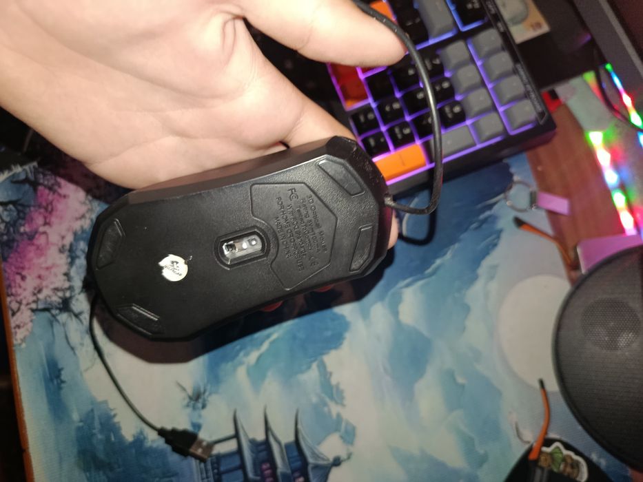 Mouse gaming YELANDAR GM11 – optic, cu fir USB