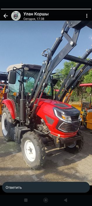 Новый китайский тракторы. Ерасыл