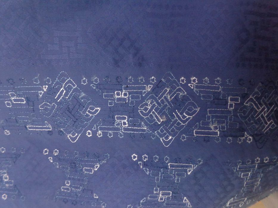 Camasa Robert Graham albastra brodata marimea 3XL