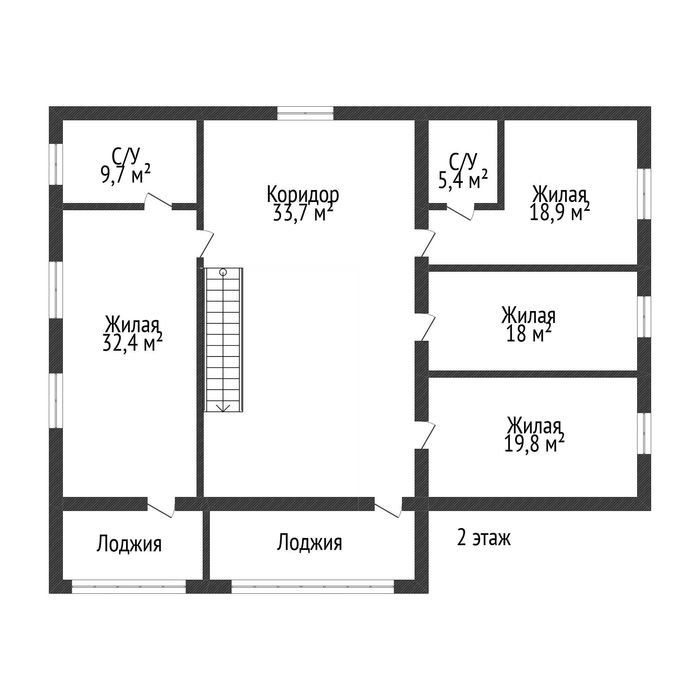 Продам коттедж в самом центре города!
