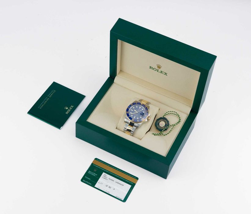 Rolex Submariner Date 116613LB Steel & Yellow Gold "Bluesy"