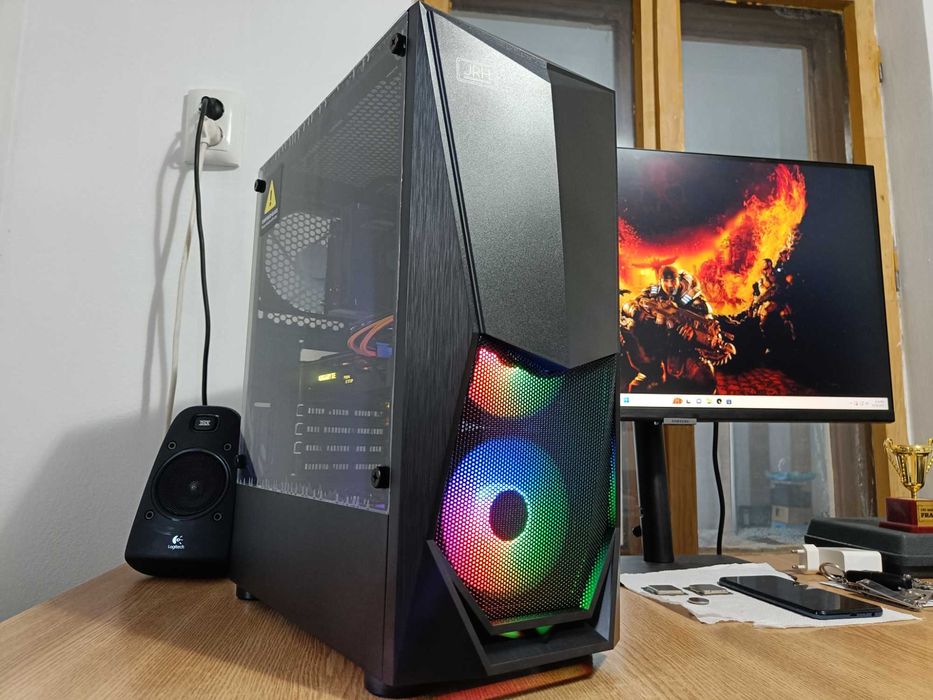 Unitate PC Gaming Ryzen 7 2700X 4.3Ghz/16GB DDR4/RX580 8GB GDDR5/SSD