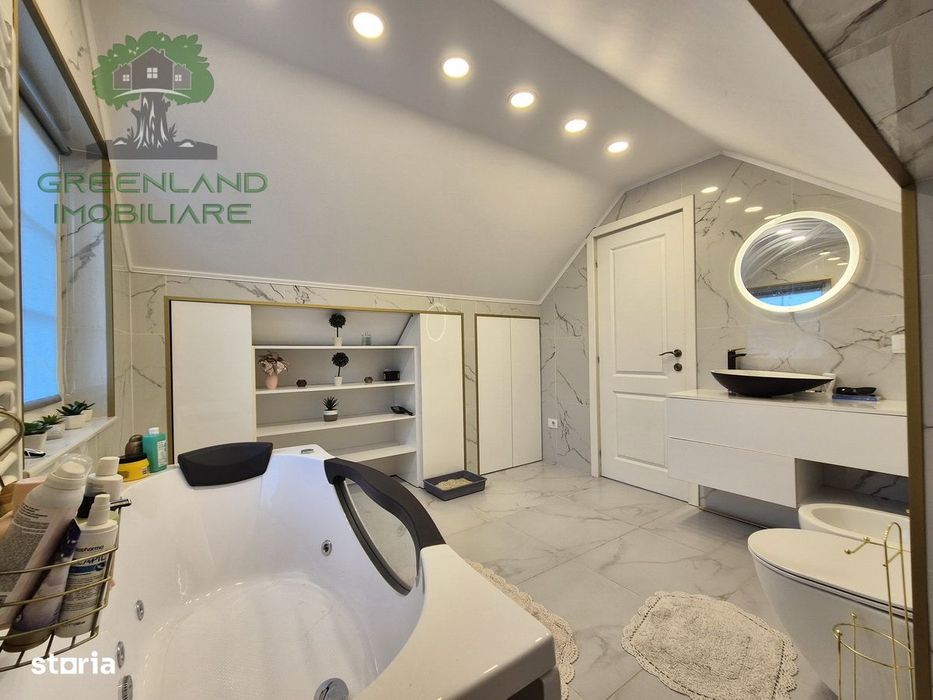 Casa individuala 3 cam, 2 bai, 132mp, teren 360mp, Lunca Cetatuii