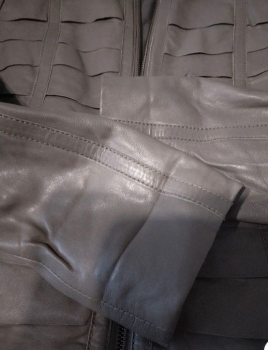 Jacheta de piele, model deosebit si versatil