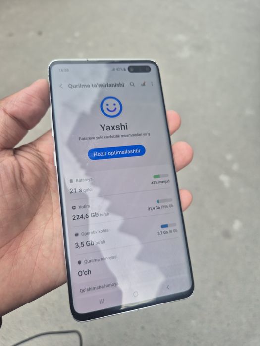 Samsung s10 plus    5G 256gb 8ga