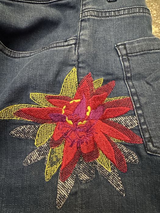 Оригинални дънкови панталонки Jean Paul Gaultier, 16 години XS/S