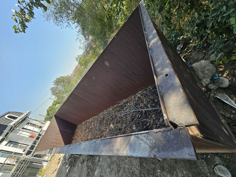 Бак металлический 13мкуб