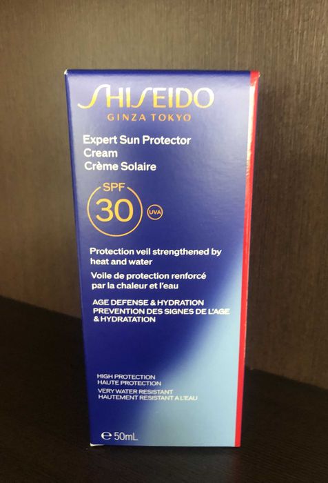 Нов SHISEIDO Expert Sun Protector Cream SPF 30