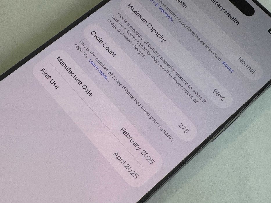 iPhone 16 Pro Max 512gb 98% батерия.ESIM