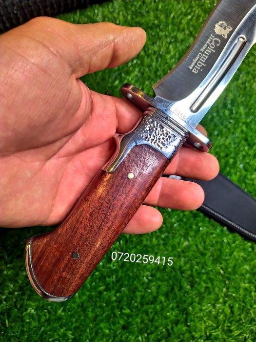 Cutit Profesional COLUMBIA + Teaca, Camping, Vanatoare, Pescuit 310mm!