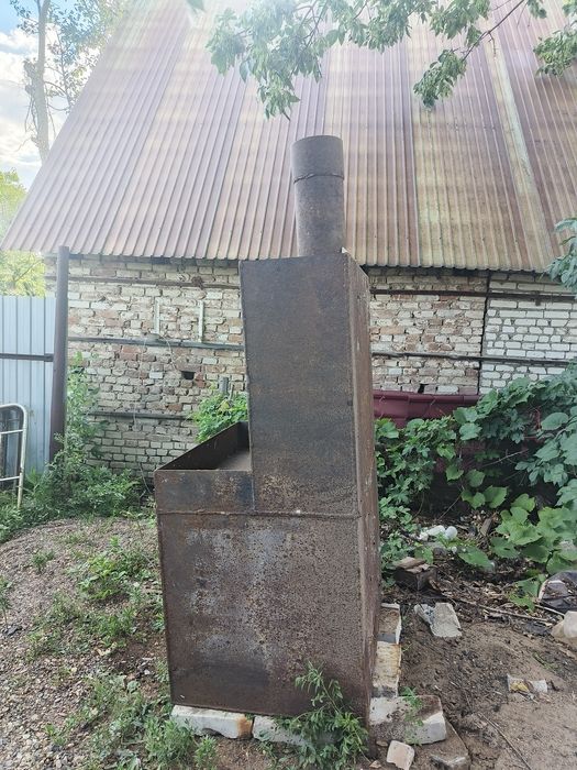 Печка для бани состояние отличное