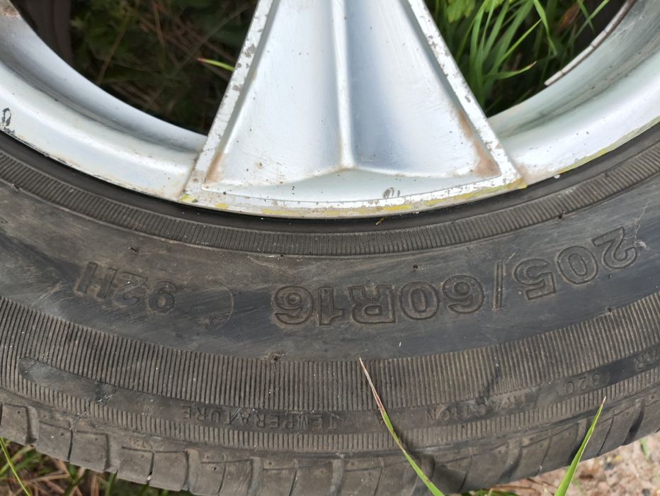 Диски титанки с покрышками