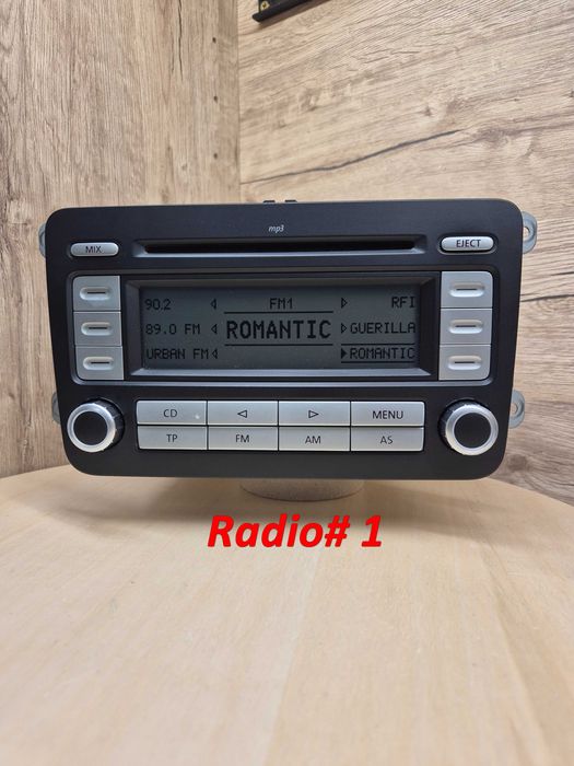 VW radio casetofon cd player RCD300 passat transporter jetta polo eos tiguan bvx caddy golf touran volkswagen