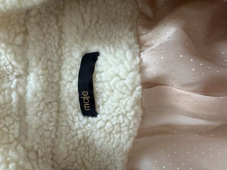 Пухено палто Maje