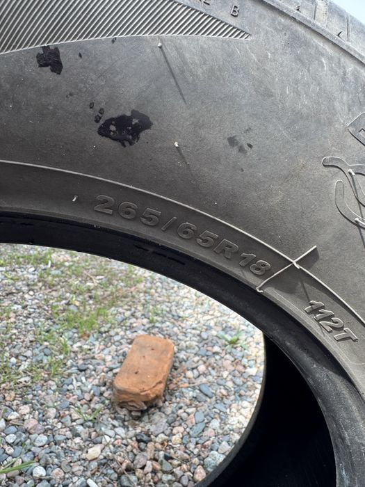 Продам летние шины. 265/65R18