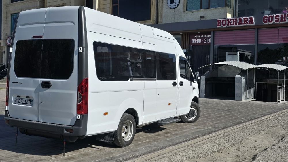 Gazell next mikroavtobus 2022 yil soni ikkita