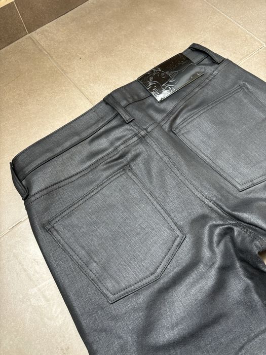 Naked & Famous Denim – Black Waxed Jeans