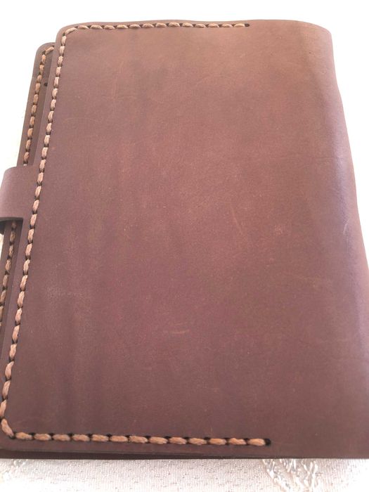 Калъф за пътуване BURGUNDY COLLECTIVE, есст. кожа ръчна изработка, ЮАР