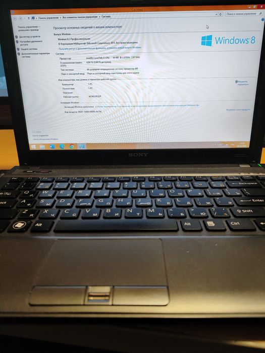 Ноутбук Sony Vaio VPCS135FX