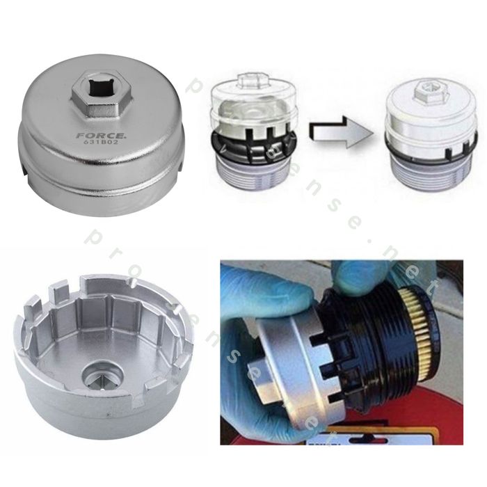 Ключ, Капачка за Маслен Филтър ф64 за Тойота и Лексус FORCE 631B02