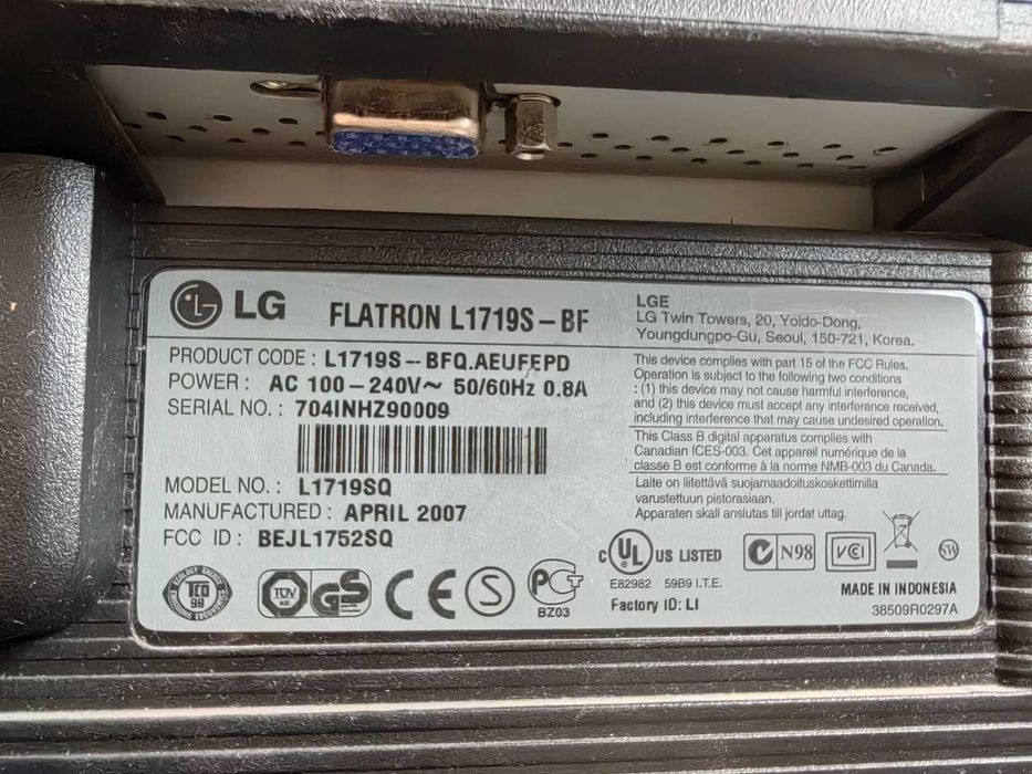 Монитор  Samsung, LG