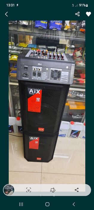 Колонка аренда ижара прокат Аппаратура Усилитель Микщер калонка микроф