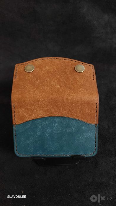 PUEBLO Italian leather cardholder