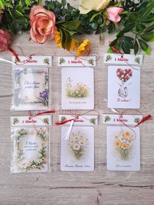 Mărțișoare cu magnet pentru frigider