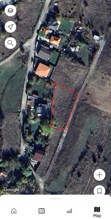 Парцел в с. Големо Бучино с площ 1095кв.м на 15 минути от София