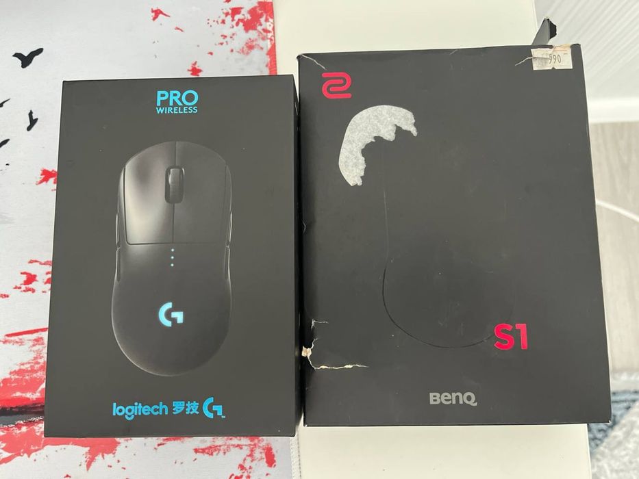 Продам Logitech g pro wireless benq s1
