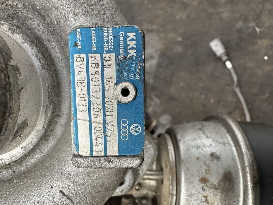 Турбо компресор турбина KKK 03l145702 h Audi Seat A4 Q5 A6 C6 Exeo 2.0