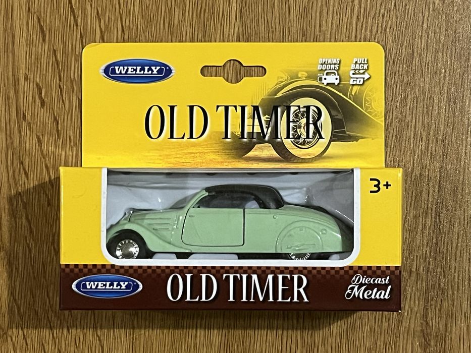 Welly Old Timer Collection / Метални колички ретро модели 1:34