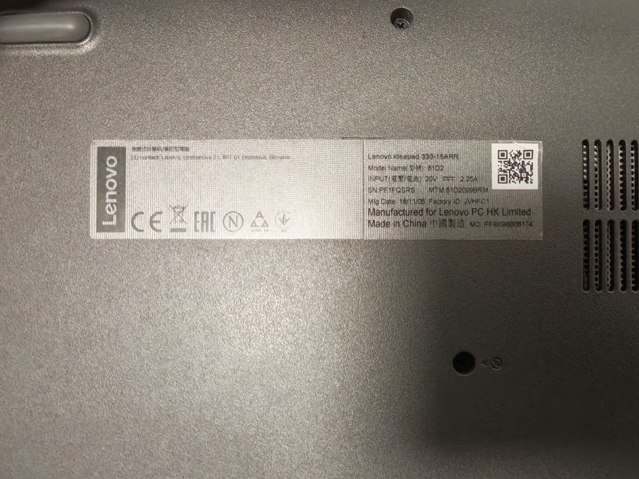Laptop Lenovo Ideapad 330