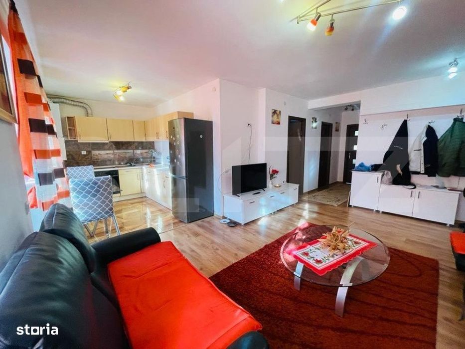 Apartament 3 camere, 64mp, parcare, etaj 1, zona Teilor