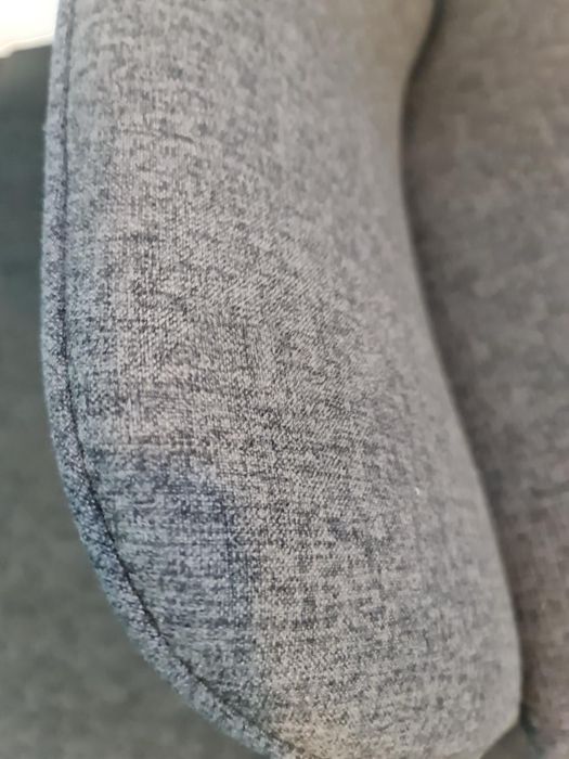 Set doua scaune tapitate si rotative