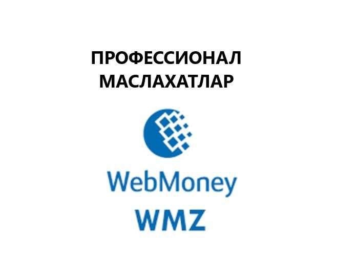 Консультация по Вебмани, Maslahatlar Webmoney bo'yicha