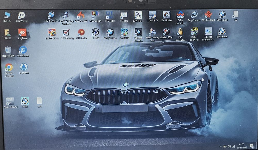 Ssd 480gb cu soft uri diagnoza codari Bmw Ista Esys Ncs Inpa Fsc etc