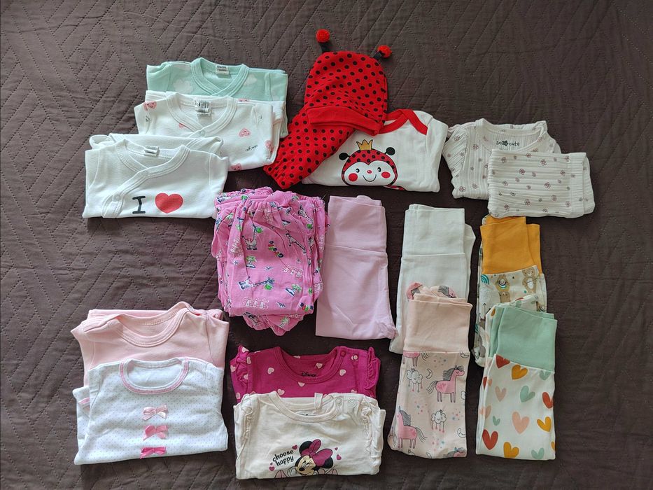 Нови! Лот бебешки дрешки 3-6 месеца