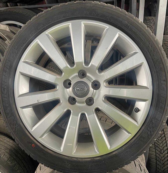 Jante aliaj R18 Opel 5X110 7,5Jx18H2 ET41 anvelope de vara 225 45 R18