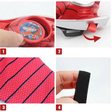 Ръкавица с изтрелване Спайдърмен