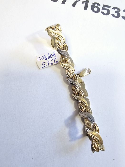 Vand bratara din aur 14 k 5.76 g cod 608